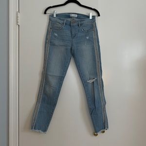 LOFT cropped Skinny Jeans